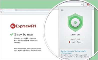 ExpressVPN для браузеров Chrome и Firefox